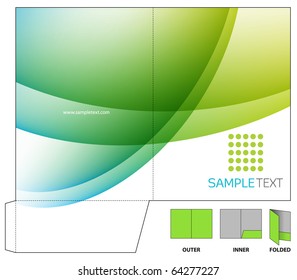 Vector Folder Design Template