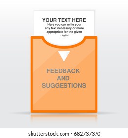 vector folder for documents orange