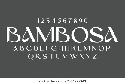 vector Font Alphabet, Uppercase and number Typography urban style illustration for fashion, sport, technology, digital, music, movie, logo design,
