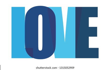 Vector font. Broken text