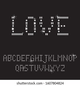 Vector Font Design and Alphabet