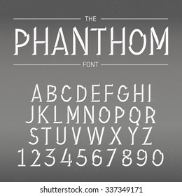 Vector Font with Shadow