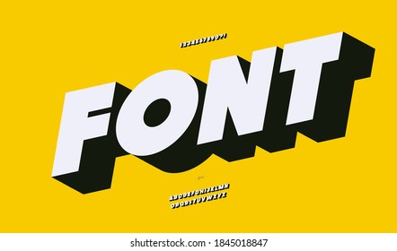 Vector font slanted super bold style modern typography for infographics, motion graphics, video, promotion, decoration, logotype, party poster, t shirt, book, animation, banner, game, printing. 10 eps