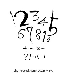 Vector fonts / Handwritten calligraphy 