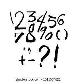 Vector fonts / Handwritten calligraphy 