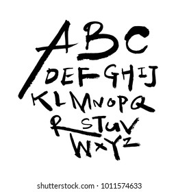 Vector fonts / Handwritten calligraphy 