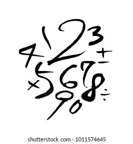 Vector fonts / Handwritten calligraphy 