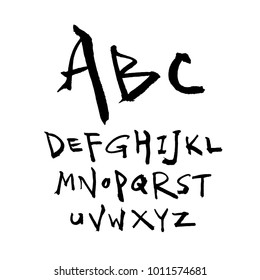 Vector fonts / Handwritten calligraphy 