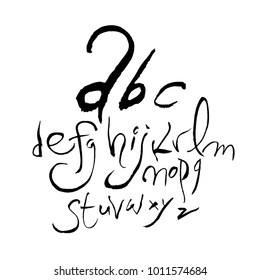 Vector fonts / Handwritten calligraphy 