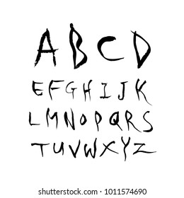 Vector fonts / Handwritten calligraphy 