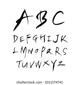 Vector fonts / Handwritten calligraphy 