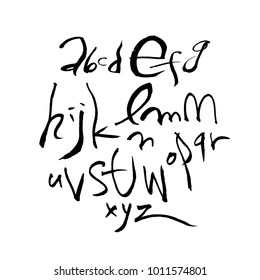 Vector fonts / Handwritten calligraphy 