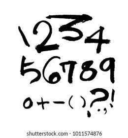Vector fonts / Handwritten calligraphy 