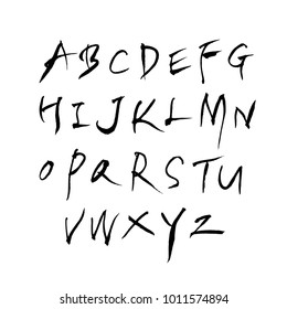Vector fonts / Handwritten calligraphy 