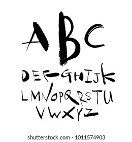 Vector fonts / Handwritten calligraphy 