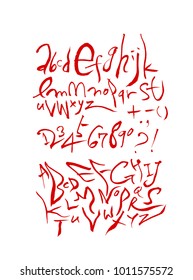 Vector fonts / Handwritten calligraphy