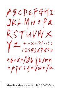Vector fonts / Handwritten calligraphy
