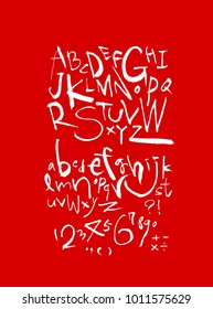 Vector fonts / Handwritten calligraphy