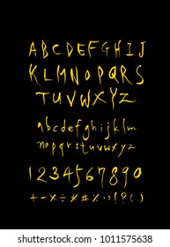 Vector fonts / Handwritten calligraphy