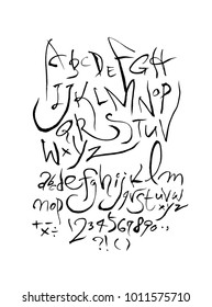 Vector fonts / Handwritten calligraphy