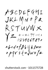 Vector fonts / Handwritten calligraphy
