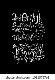 Vector fonts / Handwritten calligraphy