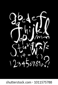 Vector fonts / Handwritten calligraphy