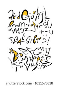 Vector fonts / Handwritten calligraphy