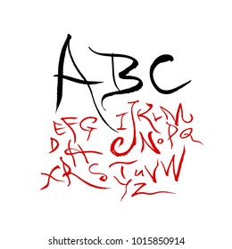 Vector fonts / Handwritten calligraphy