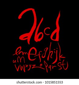 Vector fonts / Handwritten calligraphy