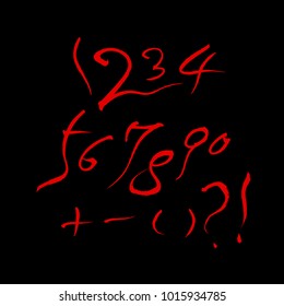 Vector fonts / Handwritten calligraphy