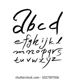 Vector fonts / Handwritten calligraphy