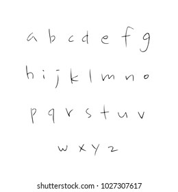 Vector fonts / Handwritten calligraphy