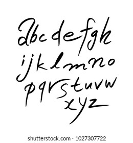 Vector fonts / Handwritten calligraphy