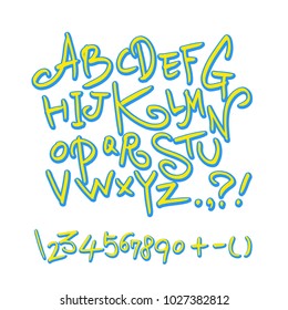 Vector fonts / Handwritten calligraphy 