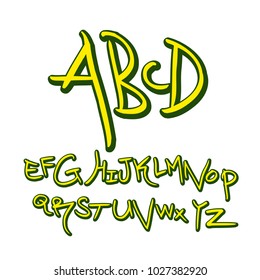 Vector fonts / Handwritten calligraphy 
