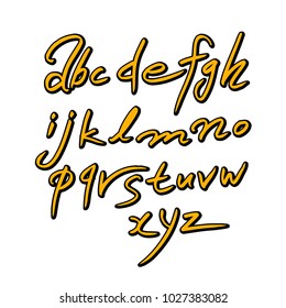 Vector fonts / Handwritten calligraphy 