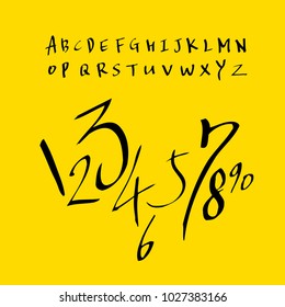 Vector fonts / Handwritten calligraphy 