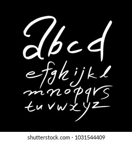 Vector fonts / Handwritten calligraphy