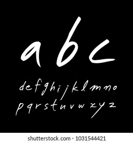 Vector fonts / Handwritten calligraphy