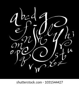 Vector fonts / Handwritten calligraphy