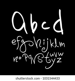 Vector fonts / Handwritten calligraphy