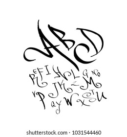 Vector fonts / Handwritten calligraphy