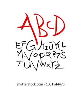 Vector fonts / Handwritten calligraphy