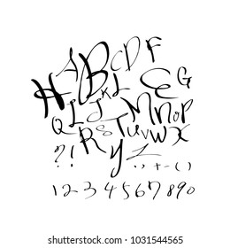 Vector fonts / Handwritten calligraphy