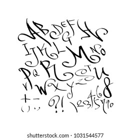 Vector fonts / Handwritten calligraphy