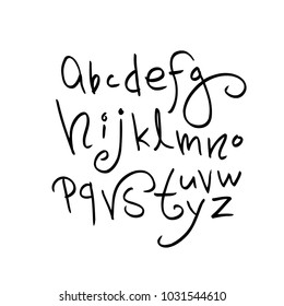 Vector fonts / Handwritten calligraphy