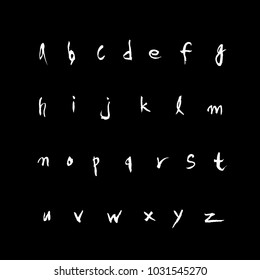 Vector fonts / Handwritten calligraphy