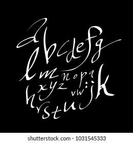 Vector fonts / Handwritten calligraphy
