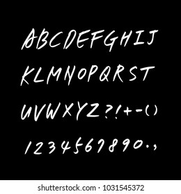 Vector fonts / Handwritten calligraphy